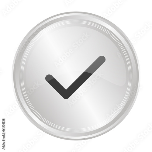 Haken - Verchromter Button