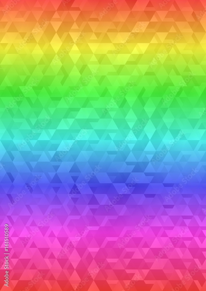 rainbow background with geometric texture