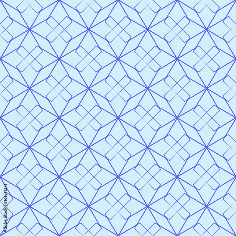 Fototapeta premium Rhombus seamless pattern