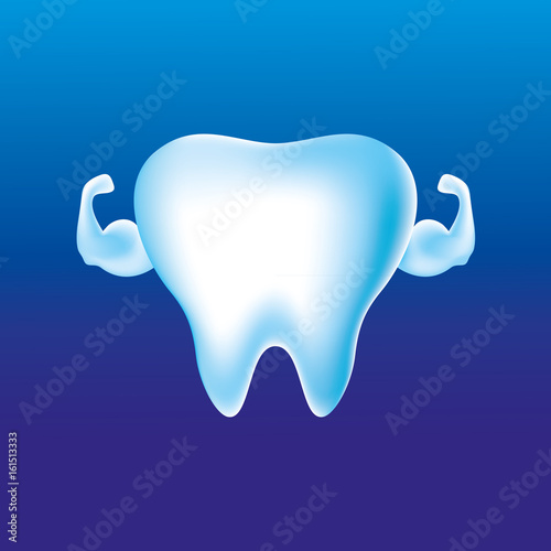 Healthy tooth.