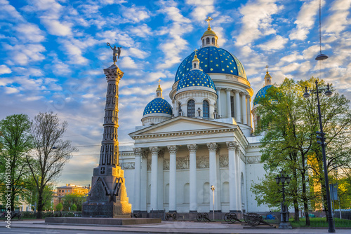 Trinity Izmailovskiy Cathedral. St.-Petersburg, Russia