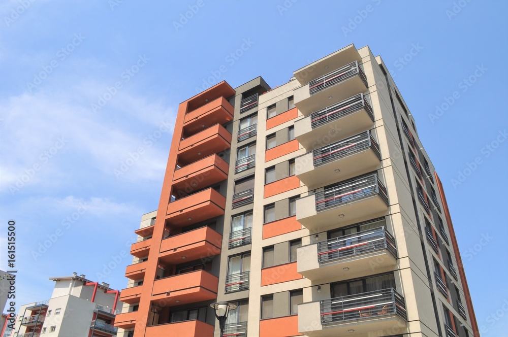 Fototapeta premium residential complex