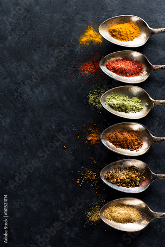 Fototapeta Naklejka Na Ścianę i Meble -  Spices and copy space for text