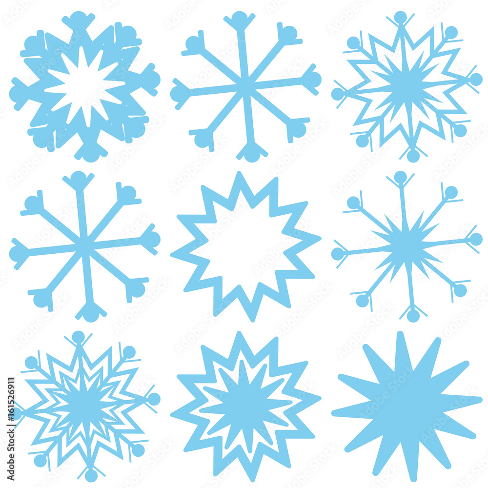 Happy New Year. Vector greeting illustration with snowflake Happy New Year. Vector greeting illustration with snowflake