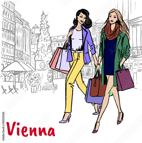 Girlfriends in Vienna