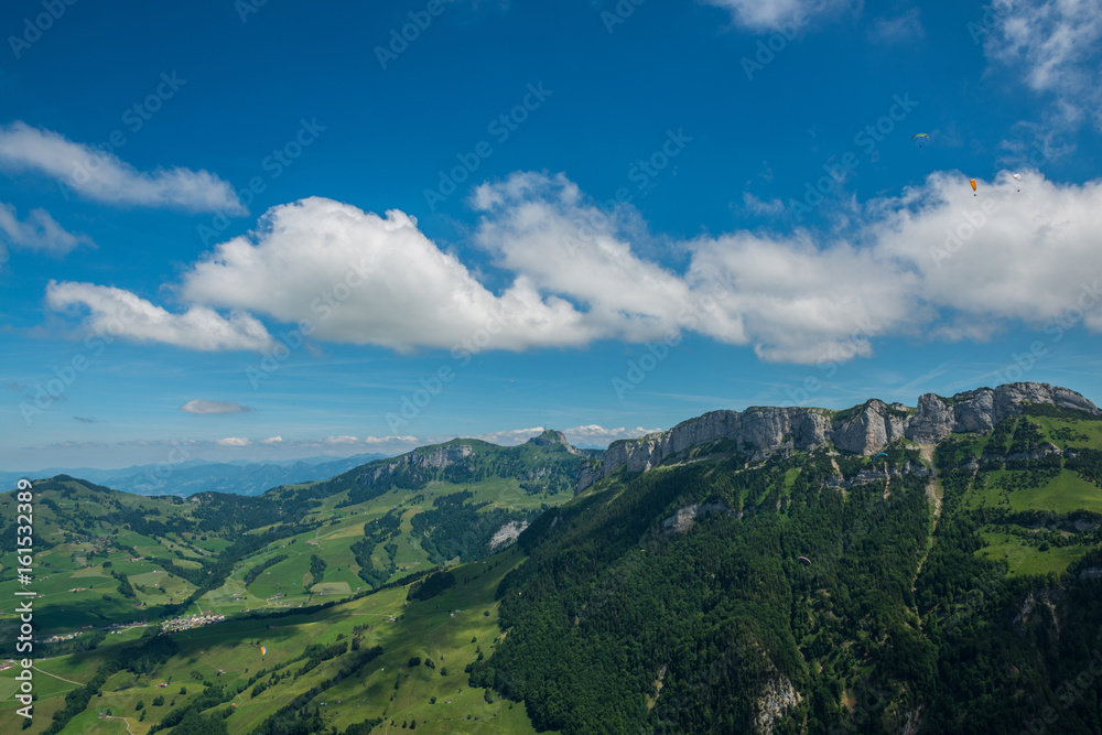Obraz premium Swiss Alps. Appenzell Innerrhoden. Ebenalp.