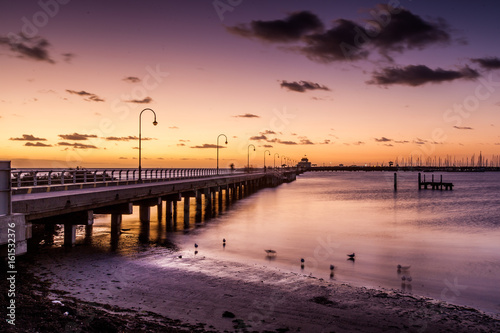 St Kilda Pier, Melbourne, Victoria, Australia © James Ser