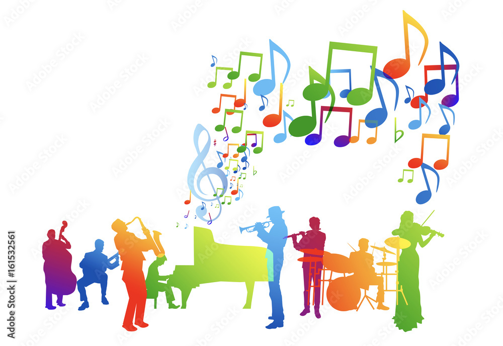 musicisti, musica, concerto, festa