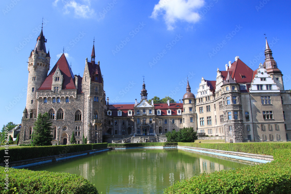 Naklejka premium Zamek Moszna