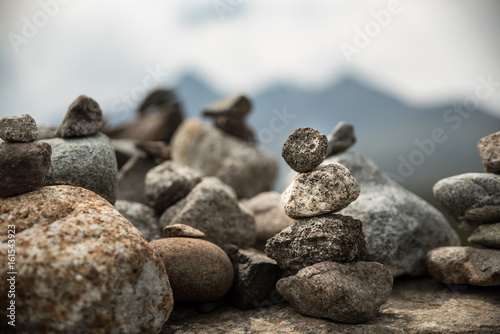 Stone towers in scotland