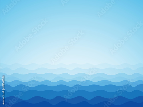 blue ocean background