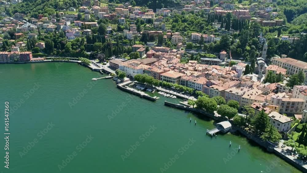 Aerial 4K - Bellano - Lago di Como (IT) Aerial 4K - Bellano - Lago di Como (IT)