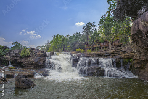Waterfalls Laos.