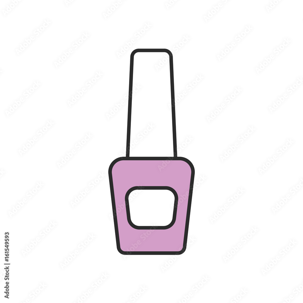 Nail polish bottle color icon Nail polish bottle color icon