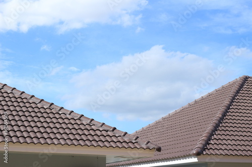 roof top against sky