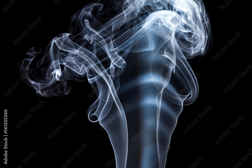 Obraz premium smoke on black background