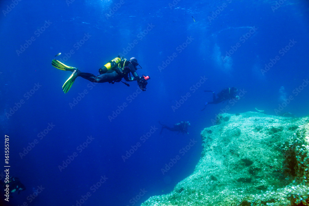 Underwater Photographer, Reef and Divers Underwater Photographer, Reef and Divers
