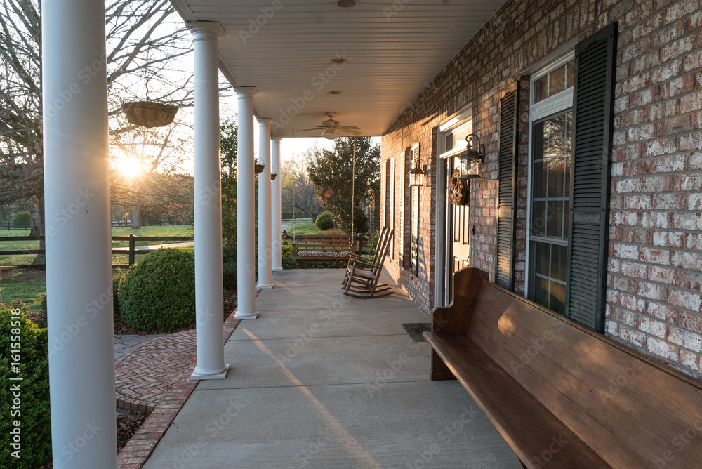 Fototapeta premium Front Porch