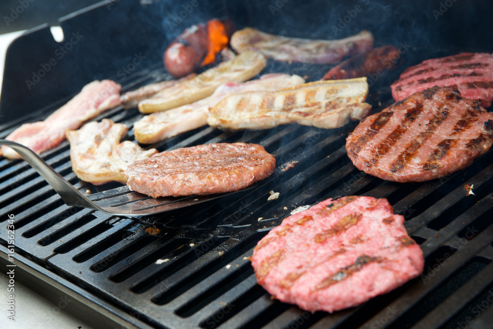 Barbecue close up Barbecue close up