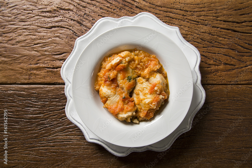 Peixada catarinense - brazilian fish stew Peixada catarinense - brazilian fish stew