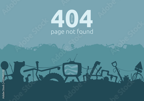 Junkyard Error 404 Page