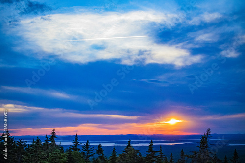 Acadian sunset