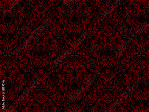 Red abstract pattern.