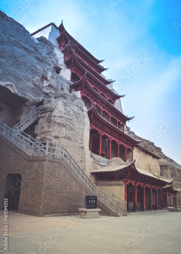 Mogao Grottoes cave in Dunhuang, China