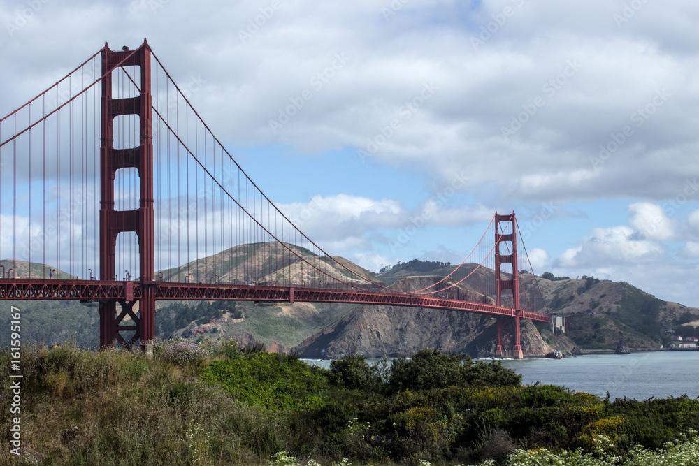 Golden Gate Bridge from Visitor Center Golden Gate Bridge from Visitor Center