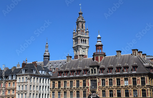 Old Stock Exchange building in Lille, France