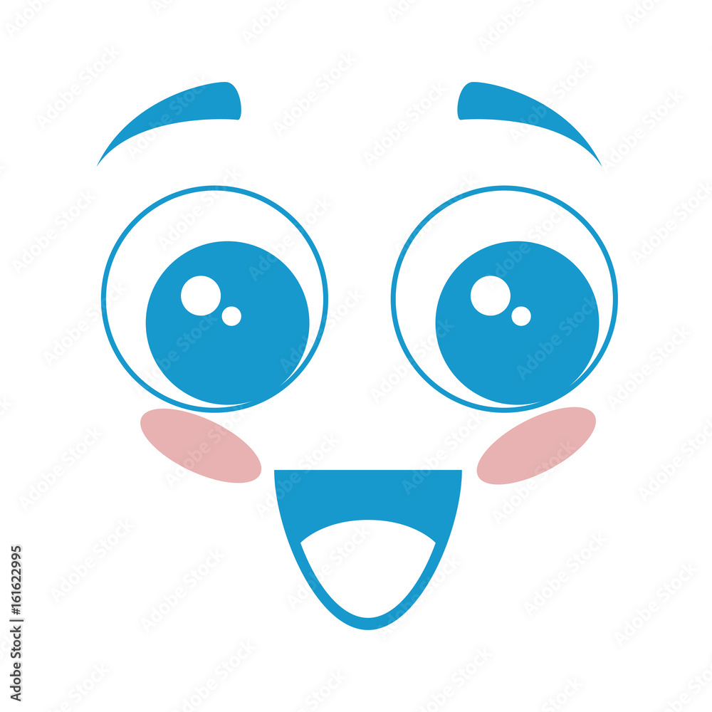 cartoon happy face icon over white background vector illustration cartoon happy face icon over white background vector illustration