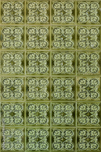 brown vintage ceramic tiles