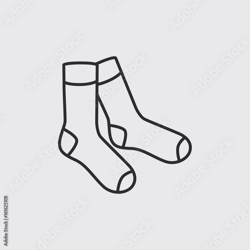 Classic socks icon