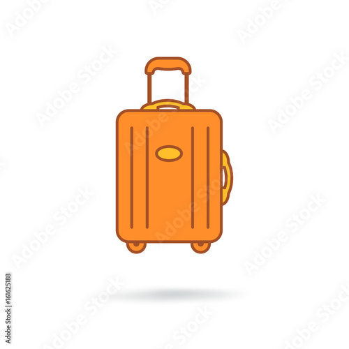 luggage modern icon