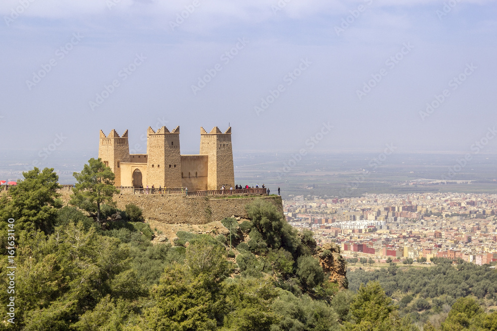 Fortress named Kasbah Ras el-Ain, in Asserdoun, province of Beni Mellal.