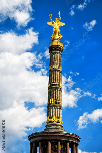 The Victory column in Berlin Tiergarten