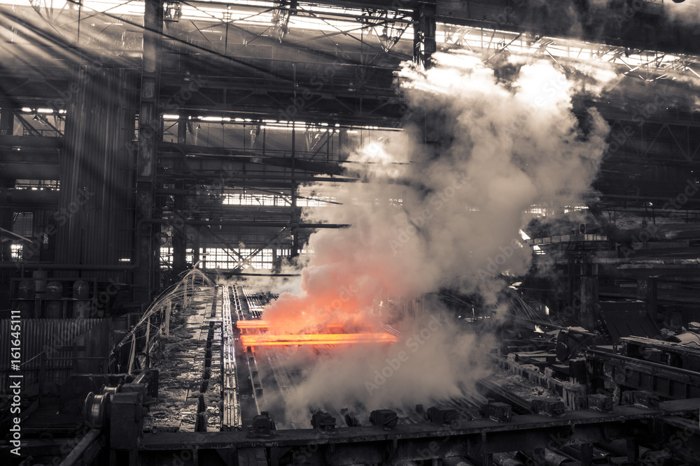 Iron and steel works factory