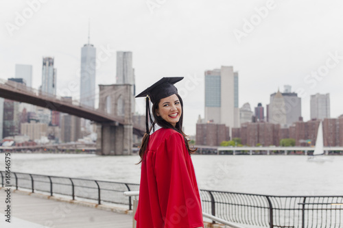 Canvas Print College Graduation Day in NYC