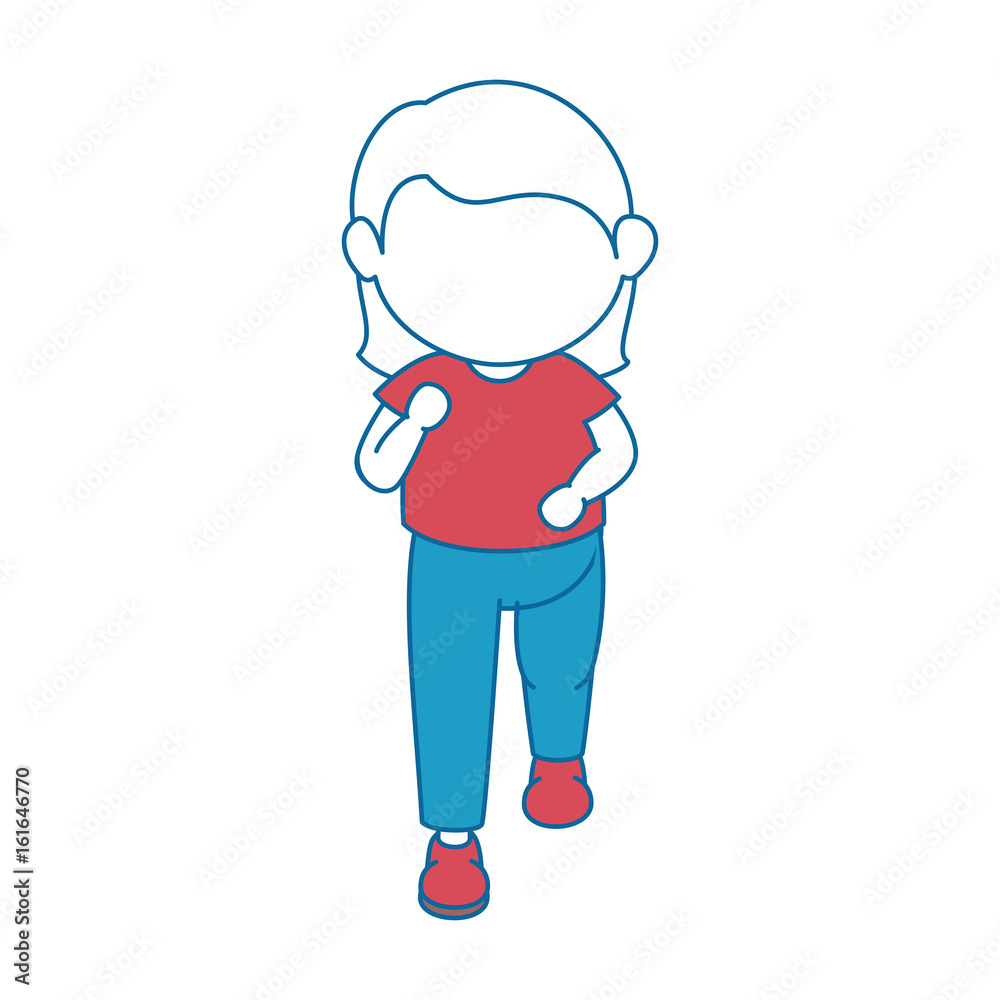 avatar girl icon over white background colorful design vector illustration