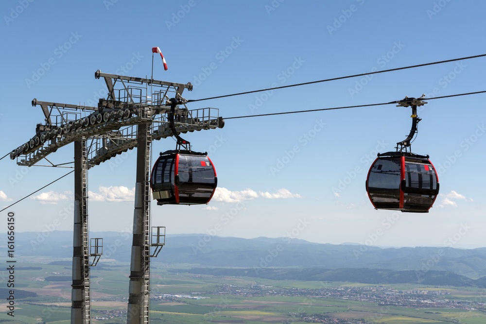 cable car in the mountains High Tatras
