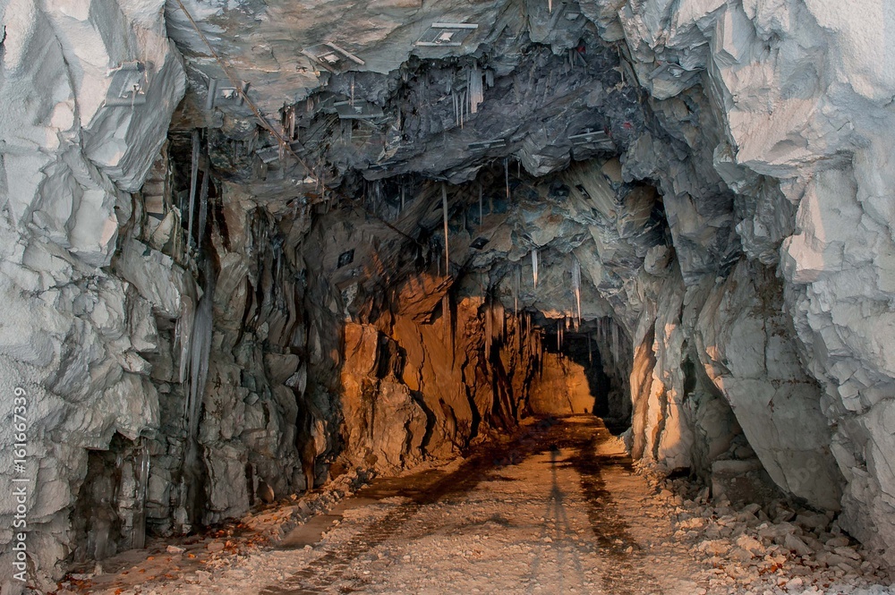 entrance into the mine