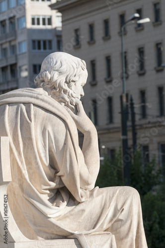classic statue Socrates © araelf