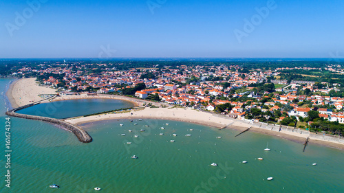 Photographie aérienne de La Bernerie en Retz, Loire Atlantique, France