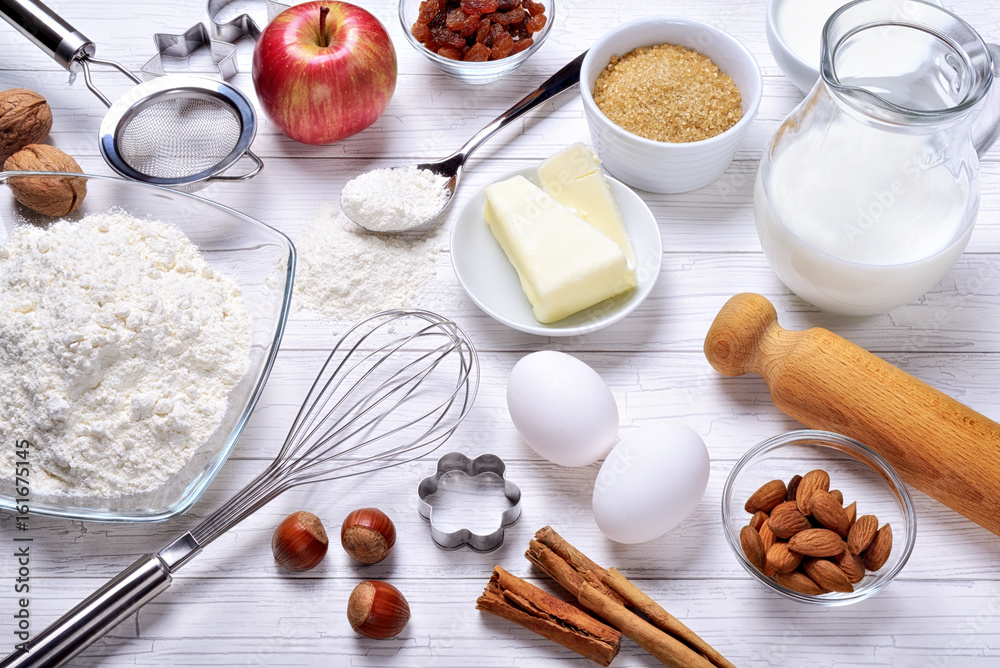 Pastry tools and ingredients Pastry tools and ingredients