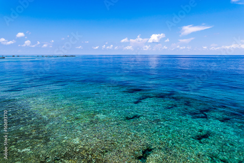 Sea, reef. Okinawa, Japan, Asia. © dreamsky