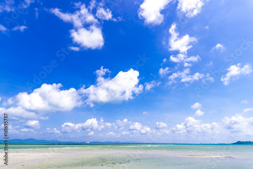 Coast  landscape. Okinawa  Japan  Asia.