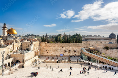 Jerusalem - Wailing Wall and Temple Mount photo