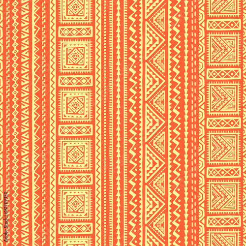 Ethnic Style Vector Seamless Pattern