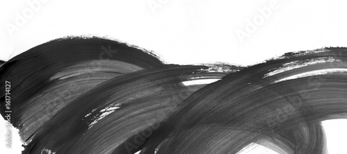 Abstract oil stroke in hight resolution