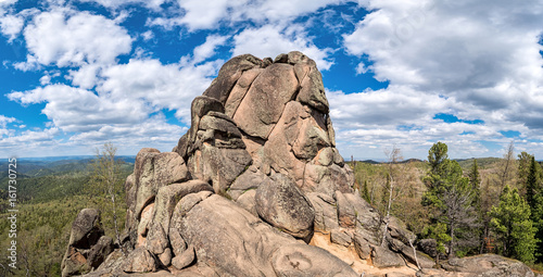 Bild auf Leinwand Reserve Krasnoyarsk Pillars. The Second Pillar